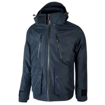 Liquidación total - Chaquetón de trabajo Impermeable Multibolsillos U-Power Forex IM177DB color gris meteorito Talla 4xl 2