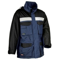 Liquidación total - Chaqueta Acolchada de trabajo Multibolsillos Cofra Gust V190-0-02 Talla S color antracita negro 2
