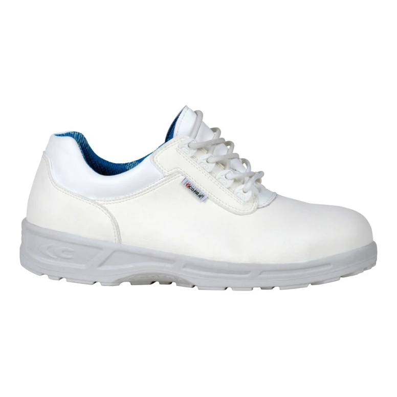 Liquidación total - Zapatos de seguridad Cofra Pharm White S2 SRC 76440-000 - Número 45