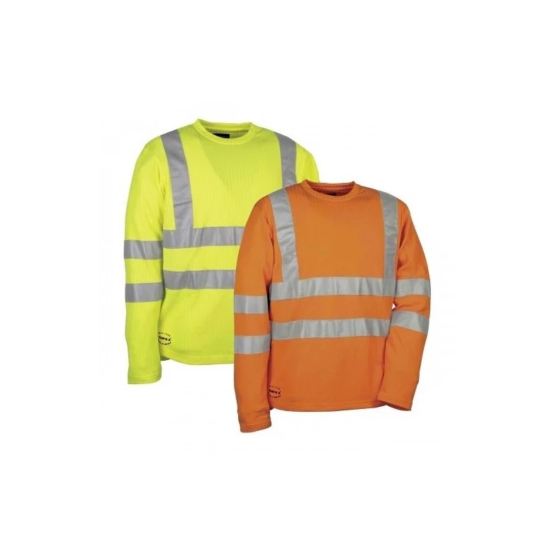 Camiseta de trabajo Alta Visibilidad Cofra New Skittle V110-2-00