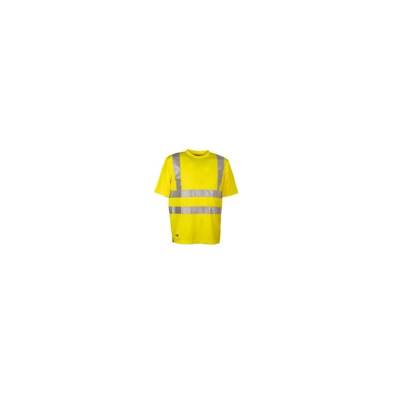 Liquidación total - Camiseta de trabajo Alta Visibilidad Cofra Danger V115-1-00 Talla XL Color Naranja