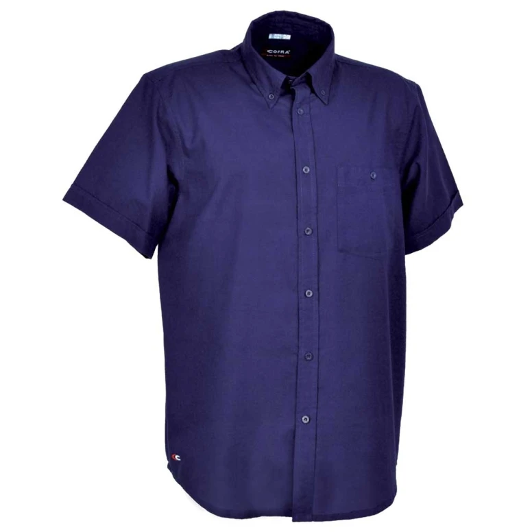 Liquidación total - Camisa de trabajo Cofra Varadero V373-0-02 Talla XL color royal