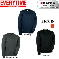 Sudadera de trabajo Cofra Biggin 100% Algodón V597-0-02