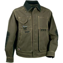 Chaqueta de trabajo Multibolsillos Cofra Bruxelles 100% Algodón Canvas V050-0-00 2