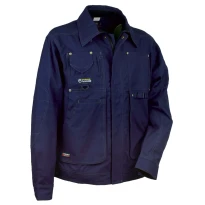 Chaqueta de trabajo Multibolsillos Cofra Bruxelles 100% Algodón Canvas V050-0-00