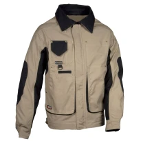 Chaqueta de trabajo Multibolsillos Cofra Bruxelles 100% Algodón Canvas V050-0-00