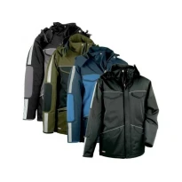 Chaqueta acolchada de trabajo Stretch Multibolsillos Cofra St. Moritz V098-0-00