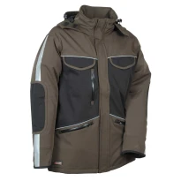 Chaqueta acolchada de trabajo Stretch Multibolsillos Cofra St. Moritz V098-0-00