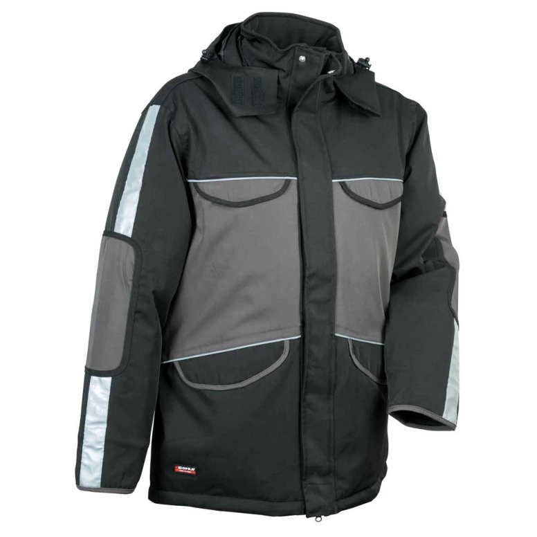 Chaqueta acolchada de trabajo Stretch Multibolsillos Cofra St. Moritz V098-0-00