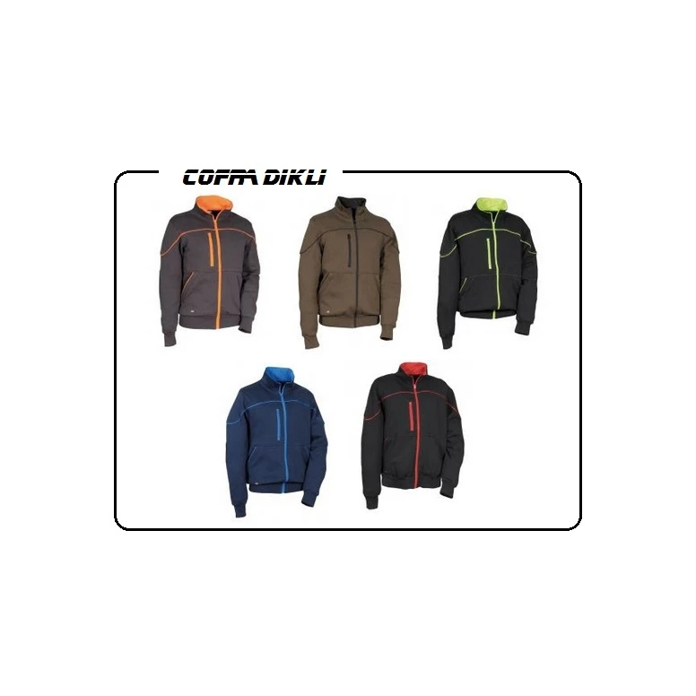 Sudadera de trabajo Cofra Dikli 100% Algodón V547-0-02