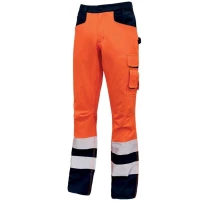 Pantalones de trabajo Alta Visibilidad Multibolsillos U-Power Radiant HL157YF