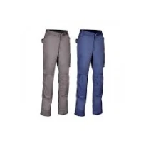 Liquidación total - Pantalón de trabajo Multibolsillos Cofra Rabat Woman V423-0-04 Talla L color marino