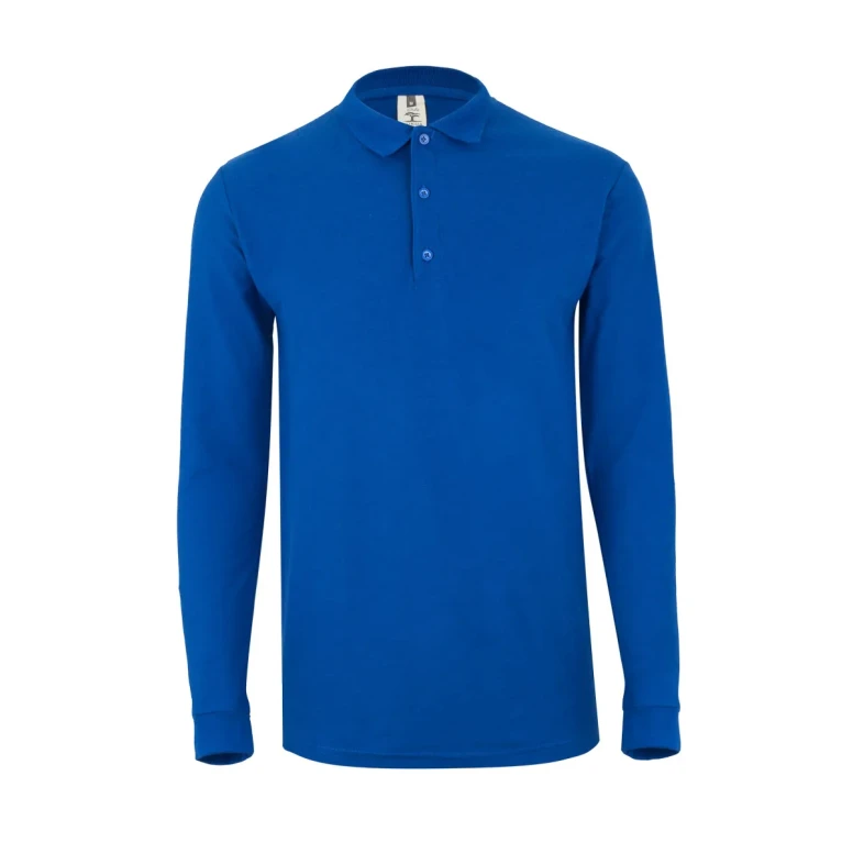 Polo de manga larga Unisex de trabajo Velilla Clifton MK242CV