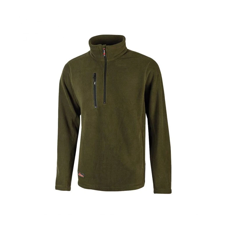 Liquidación total - Sudadera de trabajo U-Power Workwear en forro polar Bering EY143BC Color Azul profundo Talla 2xl