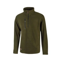 Liquidación total - Sudadera de trabajo U-Power Workwear en forro polar Bering EY143BC Color Azul profundo Talla 2xl
