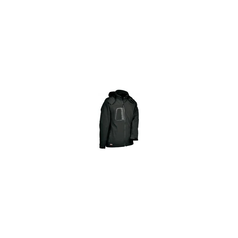 Chaqueta con capucha de trabajo Softshell elástica stretch Cofra Sweden V101-0-00