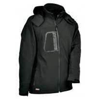 Chaqueta con capucha de trabajo Softshell elástica stretch Cofra Sweden V101-0-00