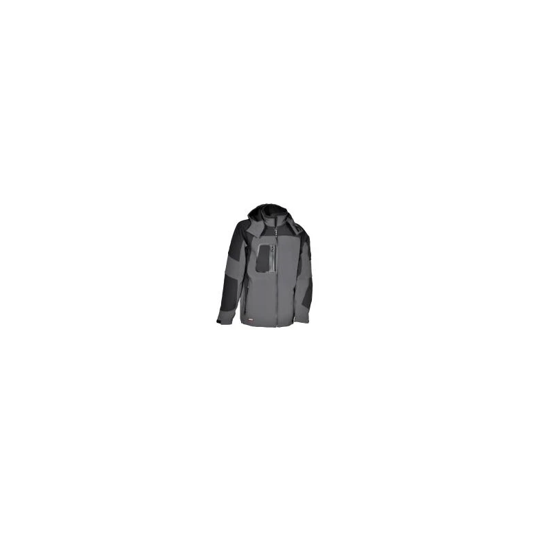 Chaqueta con capucha de trabajo Softshell elástica stretch Cofra Sweden V101-0-00