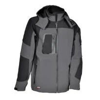 Chaqueta con capucha de trabajo Softshell elástica stretch Cofra Sweden V101-0-00