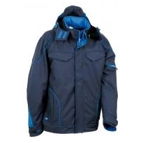 Chaqueta con capucha de trabajo Softshell Multibolsillos Cofra Tecka V415-0-02