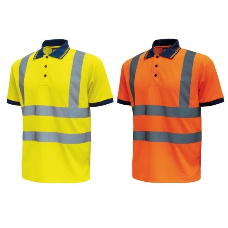 3 Piezas - Polo de trabajo Alta Visibilidad U-Power Neon HL198YF