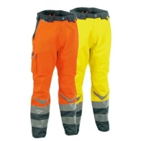 Liquidación total - Pantalón de trabajo Alta visibilidad Cofra Safe V025-0-00 número 50 color amarillo