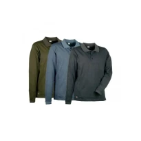 Liquidación total - Polo de trabajo Cofra Luxembourg 100% algodón Piquet V035-0-02 Talla XL color marino celeste