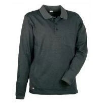 Liquidación total - Polo de trabajo Cofra Luxembourg 100% algodón Piquet V035-0-02 Talla XL color marino celeste 2