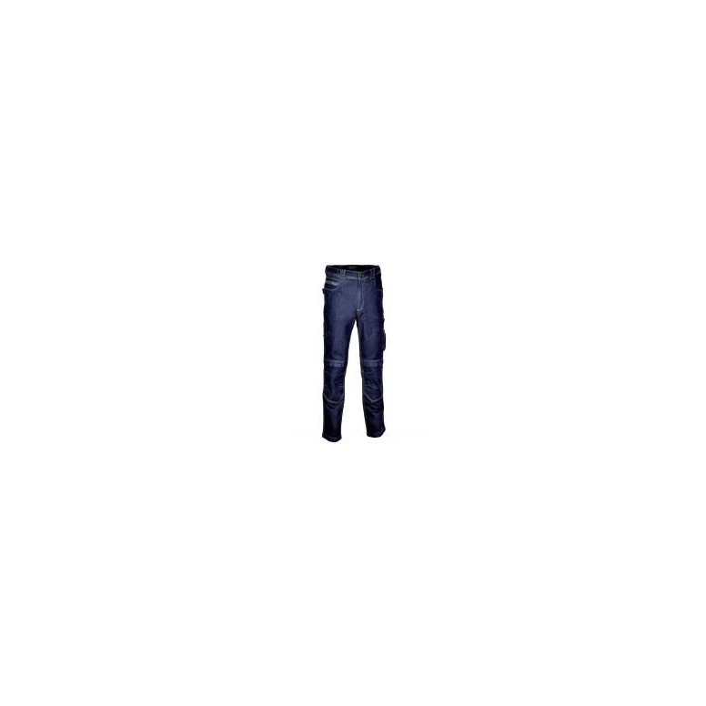 Pantalones vaqueros de trabajo Elásticos Stretch Multibolsillos Cofra Durable V224-0-00