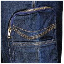 Pantalones vaqueros de trabajo Elásticos Stretch Multibolsillos Cofra Durable V224-0-00