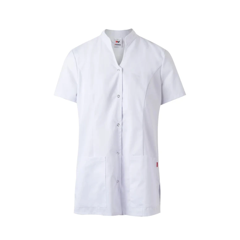 Blusa sanitaria de manga corta de trabajo Multibolsillos Velilla Mujer 535203