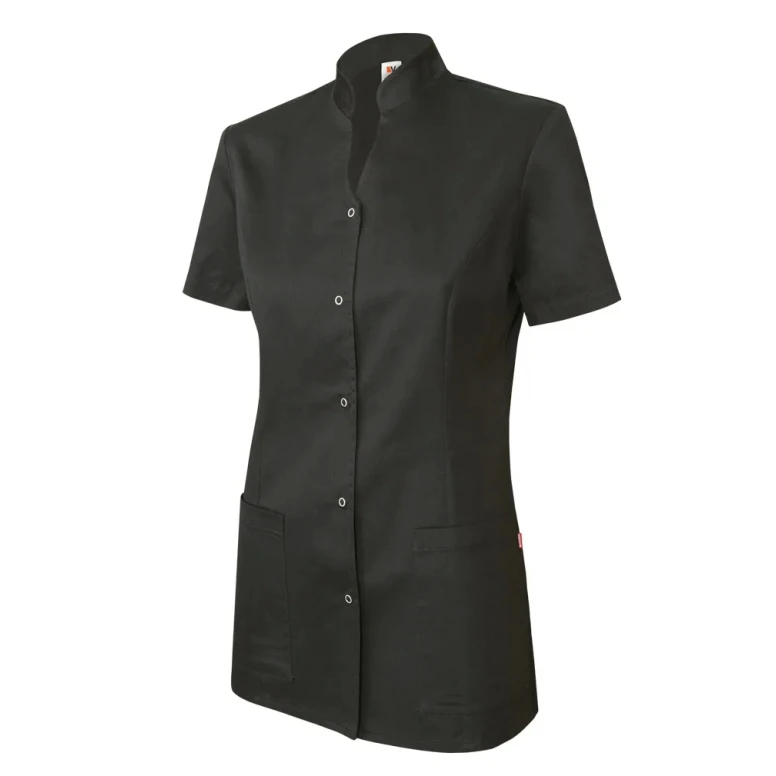 Blusa sanitaria de manga corta de trabajo Multibolsillos Velilla Mujer 535203