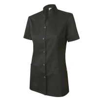 Blusa sanitaria de manga corta de trabajo Multibolsillos Velilla Mujer 535203