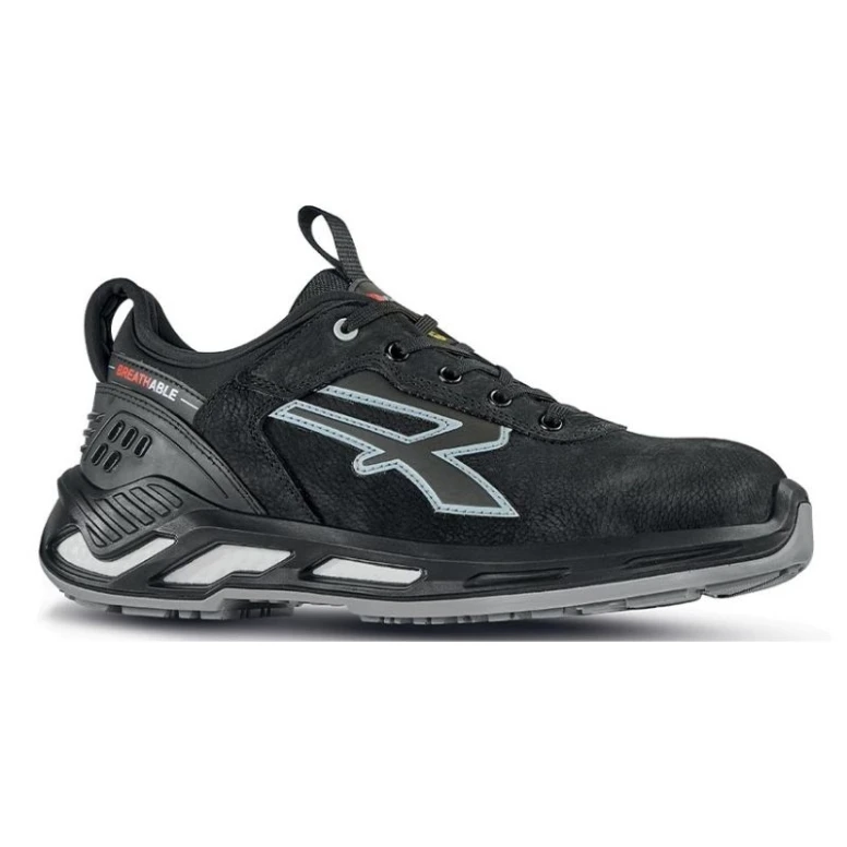 Zapatos de seguridad U-power Rush S3 SRC CI ESD | Línea Rojo 360 RS20164