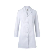 Bata sanitaria de trabajo semi ajustada Multibolsillos Velilla Mujer 539002