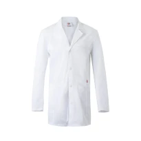 Bata sanitaria corta de trabajo Elástico Multibolsillos Velilla 539008S