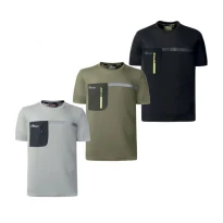 Liquidación total - Camiseta de trabajo U-Power Christal FU248BC color negro carbón Talla m