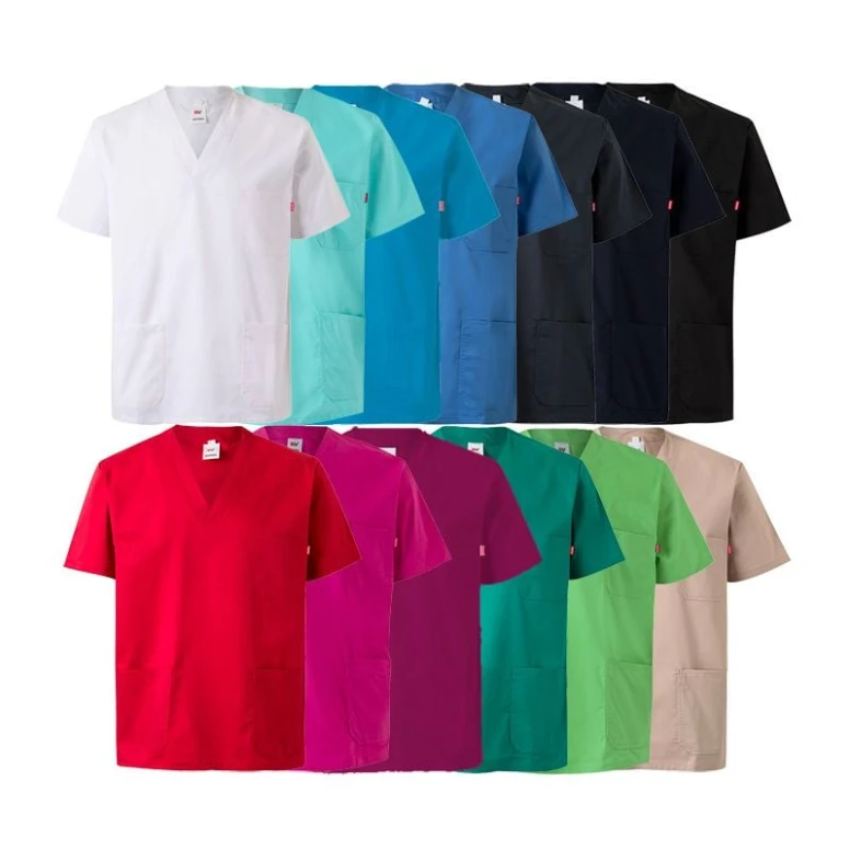 Blusa sanitaria de trabajo Elástica Multibolsillos Velilla 535206S