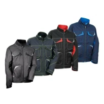 Chaqueta de trabajo elástica stretch Multibolsillos Cofra Getafe V485-0-02