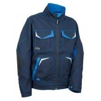 Chaqueta de trabajo elástica stretch Multibolsillos Cofra Getafe V485-0-02 2