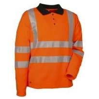 Liquidación total - Polo de trabajo Alta visibilidad Cofra New Highway V111-2-00 Talla S color amarillo 2