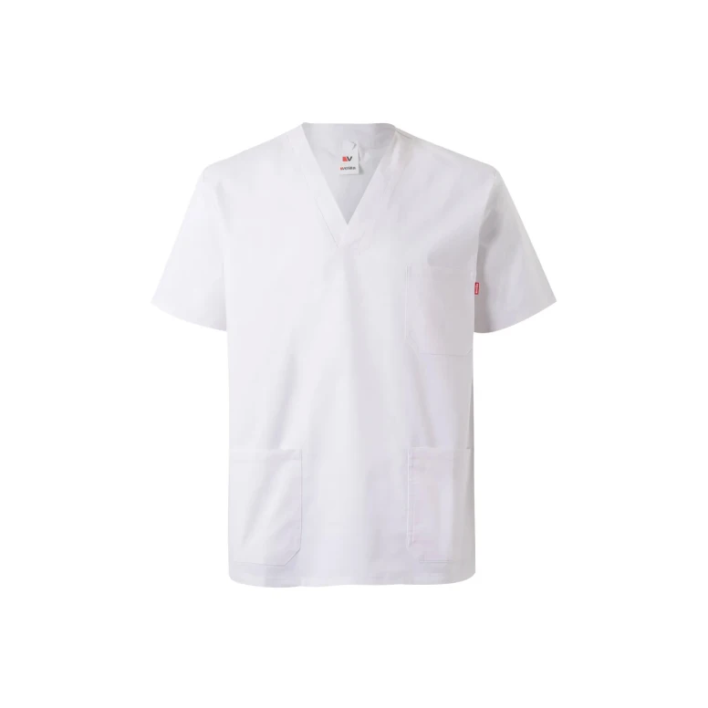Blusa sanitaria de trabajo Elástica Multibolsillos Velilla 535206S