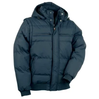 Liquidación total - Plumón de trabajo Multibolsillos Cofra Montreal V096-0-02 Talla 48 Color negro 2