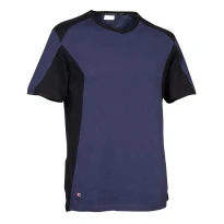 Liquidación total - Camiseta de trabajo Cofra Azagra 100% algodón V569-0-02 Talla M color antracita/negro