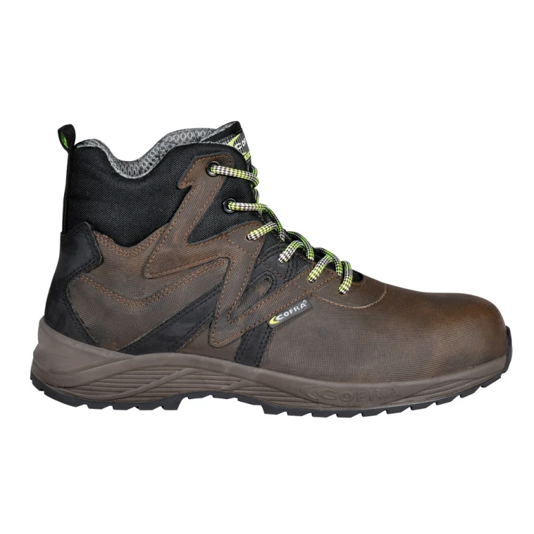 Zapatos de seguridad Cofra Pushpress Marrón S3 SRC 30640-001