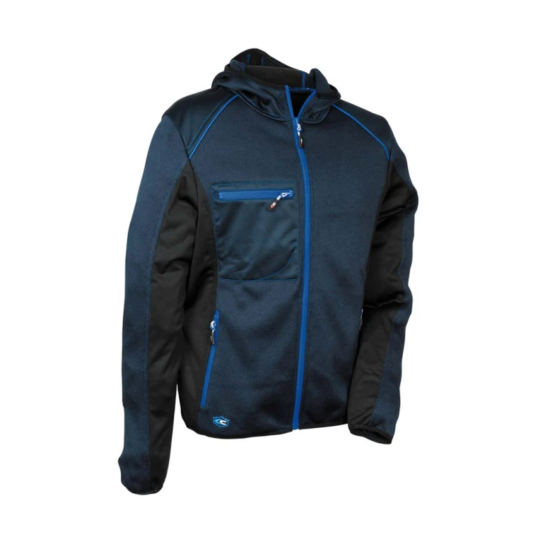 Chaqueta con capucha de trabajo Cofra Uchami con interior de forro polar V376-0-02