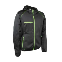 Chaqueta con capucha de trabajo Cofra Uchami con interior de forro polar V376-0-02