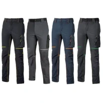 Pantalones de trabajo Elásticos Stretch Multibolsillos U-Power World FU189BC