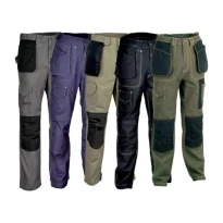 Pantalones de trabajo Cofra Multibolsillos Rotterdam 100% Algodón Canvas V051-0-00