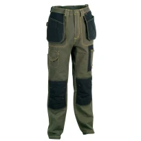 Pantalones de trabajo Cofra Multibolsillos Rotterdam 100% Algodón Canvas V051-0-00 2